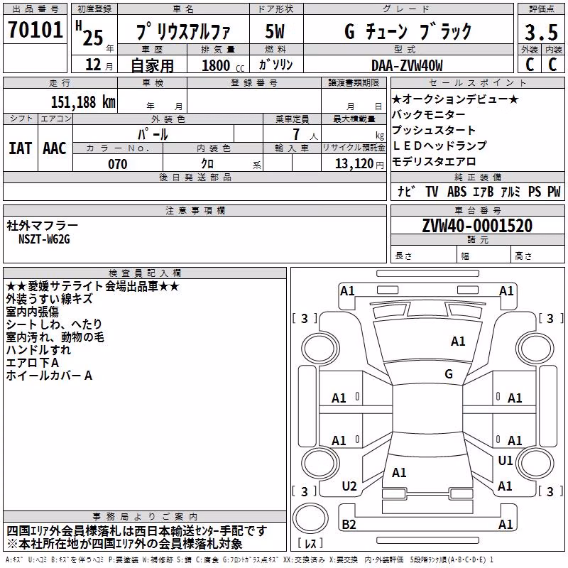 TOYOTA PRIUS ALPHA