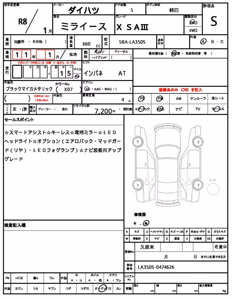 DAIHATSU MIRA E:S