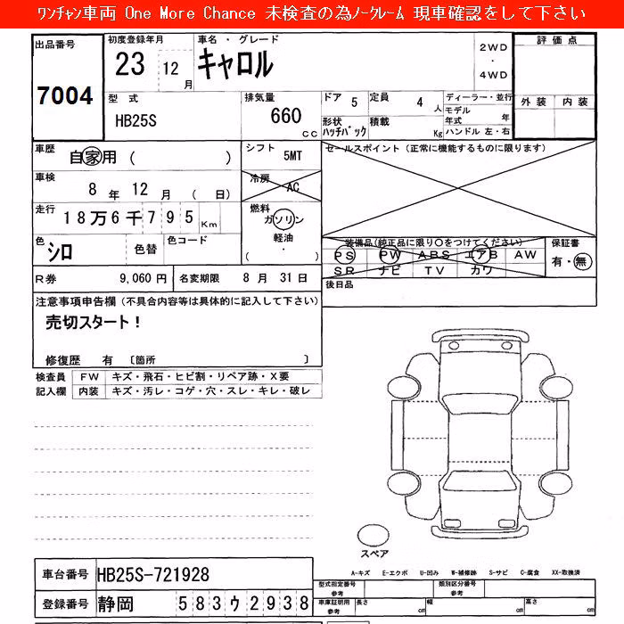 MAZDA CAROL