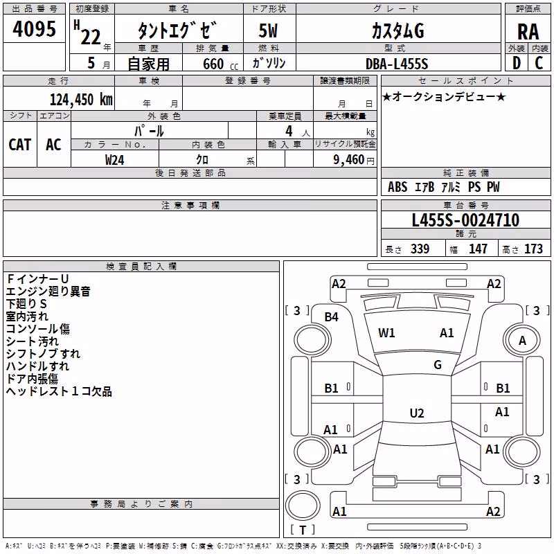 DAIHATSU TANTO EXE