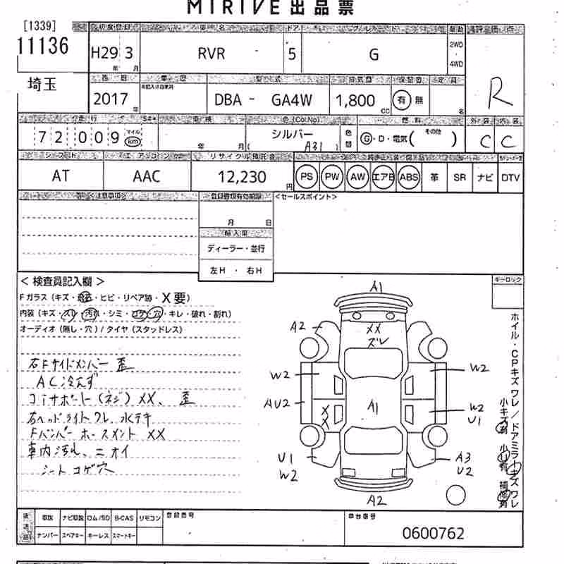 MITSUBISHI RVR
