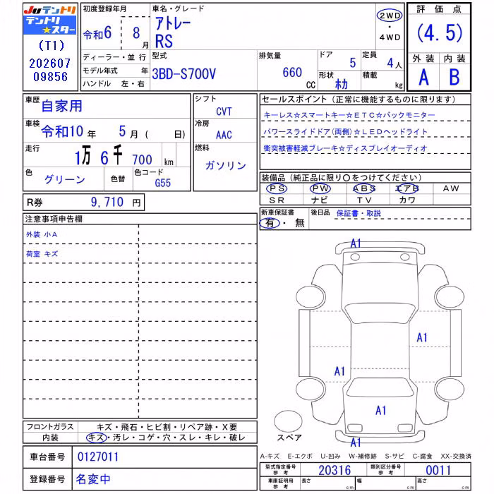 DAIHATSU ATRAI