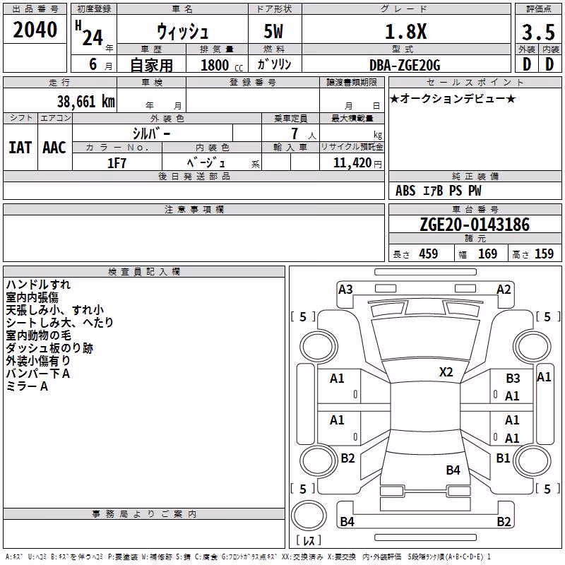 TOYOTA WISH