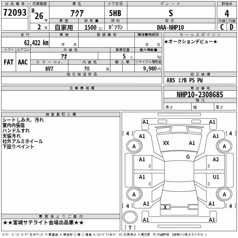 TOYOTA AQUA