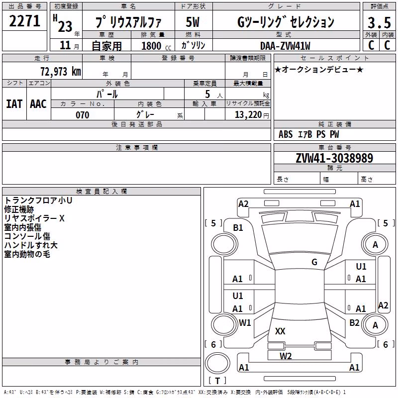 TOYOTA PRIUS ALPHA