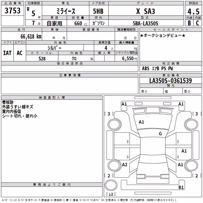 DAIHATSU MIRA E:S