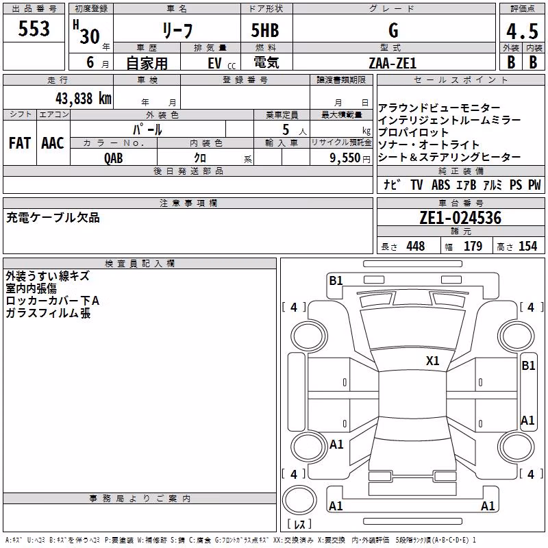 NISSAN LEAF