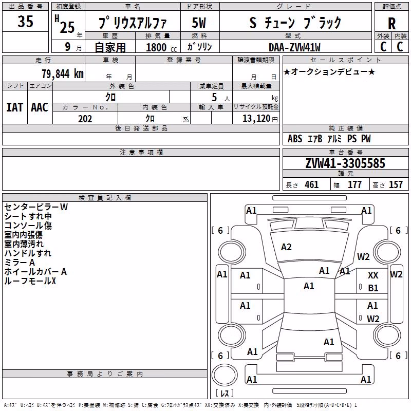 TOYOTA PRIUS ALPHA