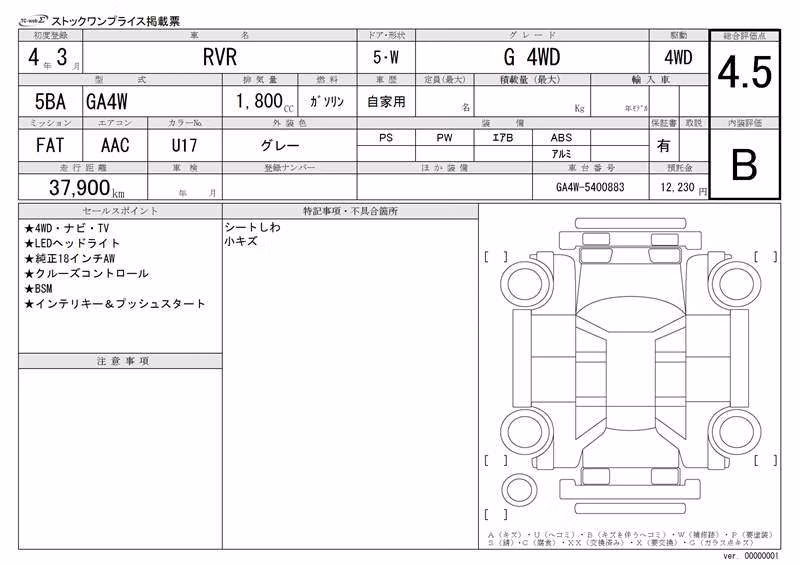 MITSUBISHI RVR