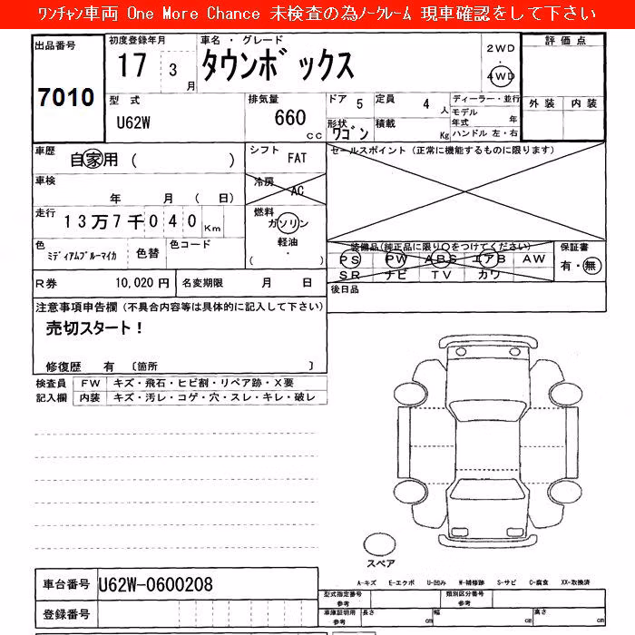 MITSUBISHI TOWN BOX
