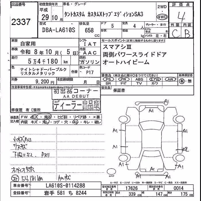 DAIHATSU TANTO