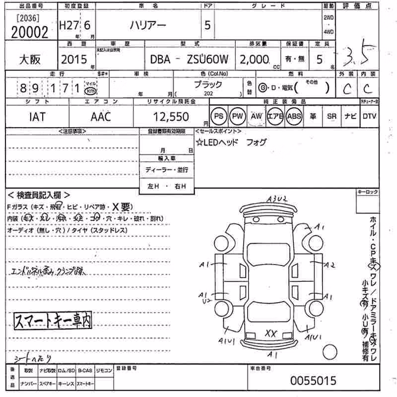 TOYOTA HARRIER