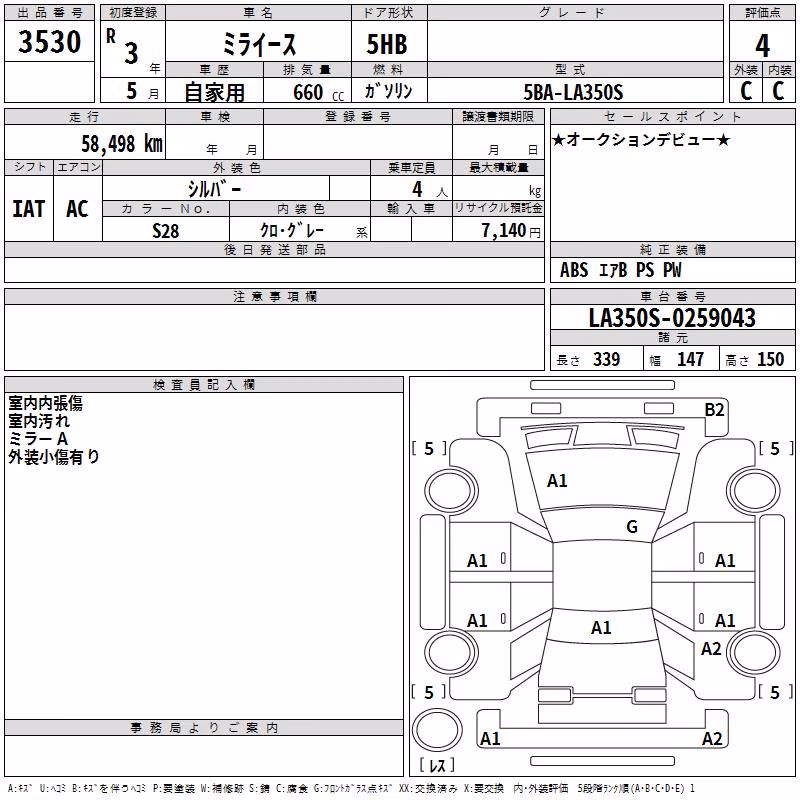 DAIHATSU MIRA E:S