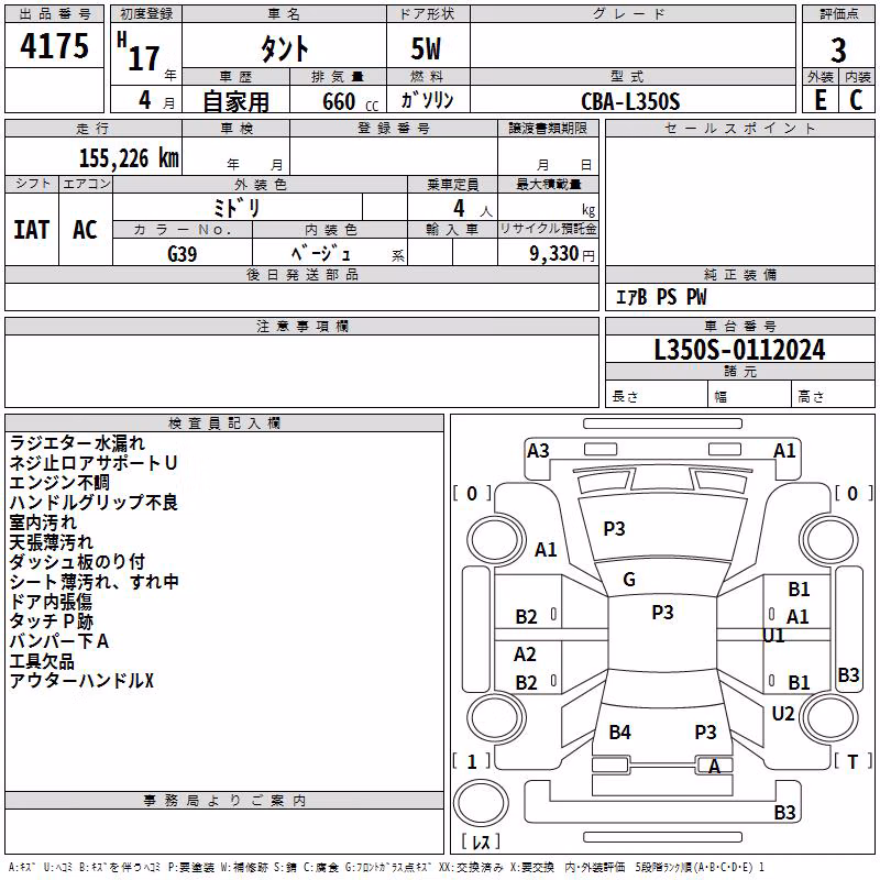 DAIHATSU TANTO