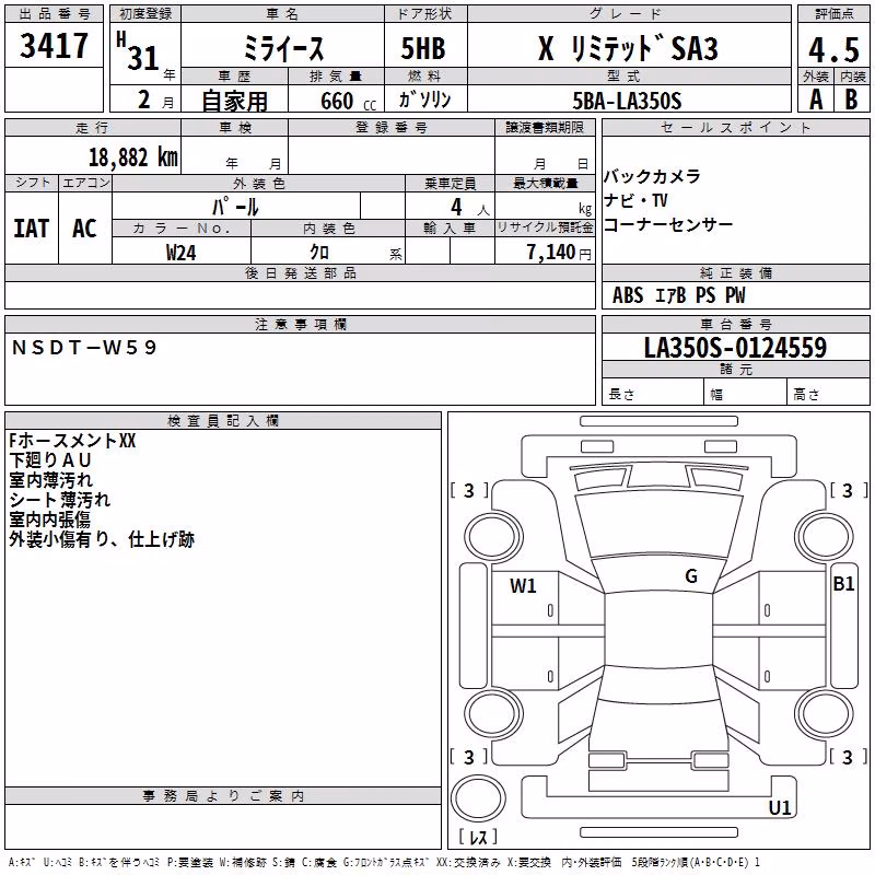 DAIHATSU MIRA E:S