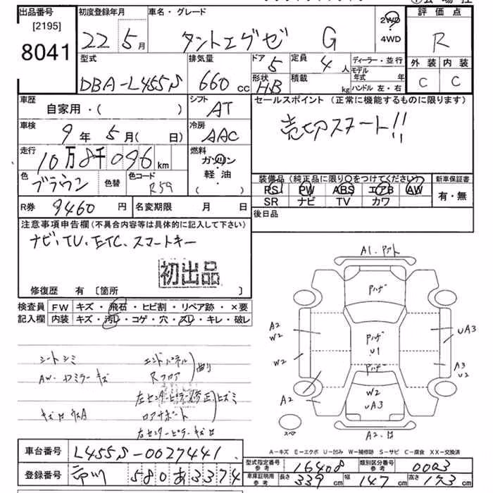 DAIHATSU TANTO EXE