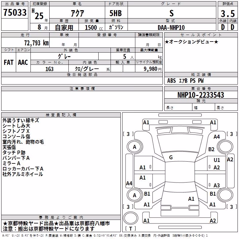 TOYOTA AQUA