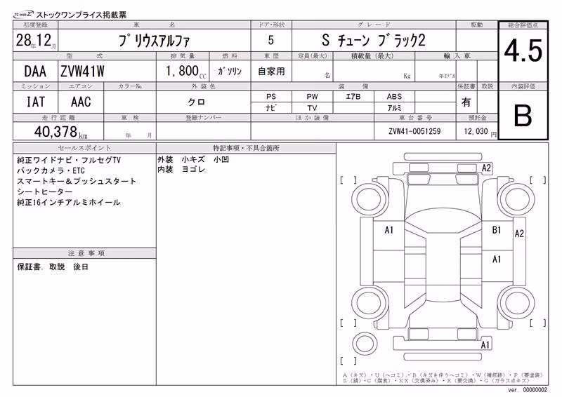 TOYOTA PRIUS ALPHA