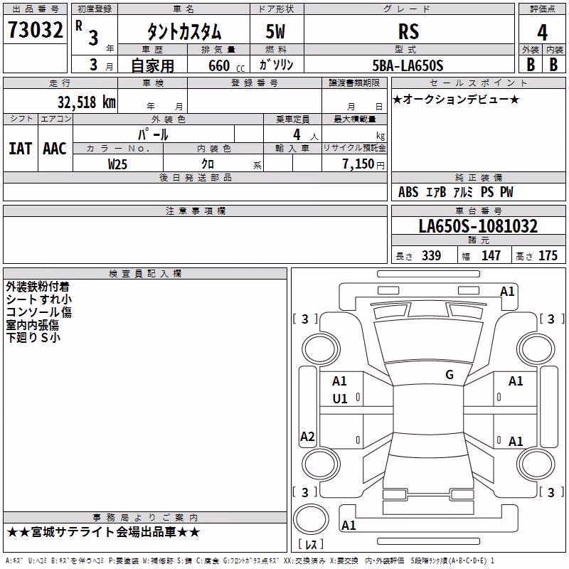DAIHATSU TANTO