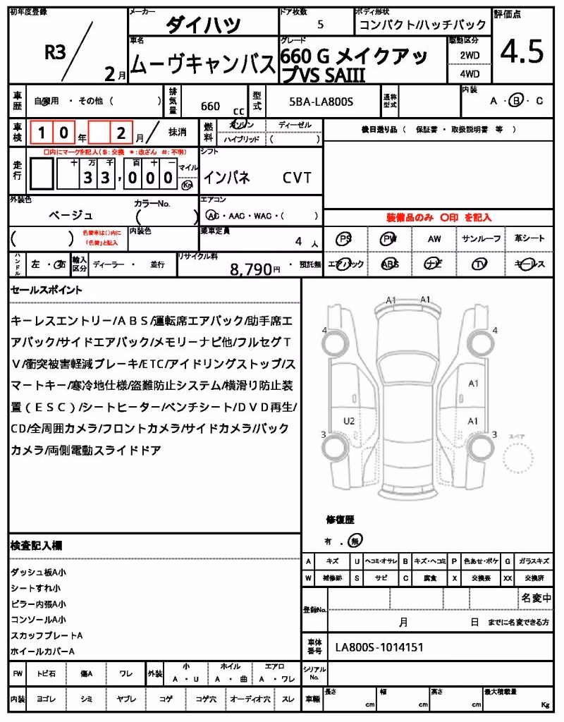 DAIHATSU MOVE CANBUS