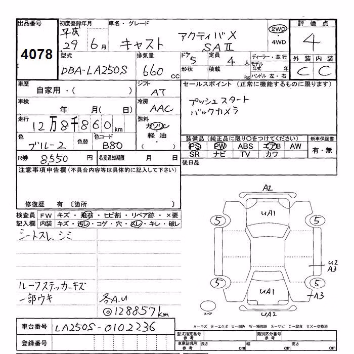 DAIHATSU CAST