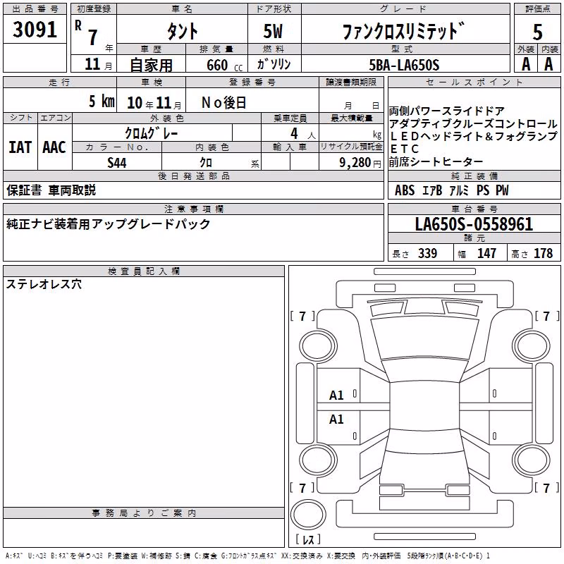 DAIHATSU TANTO