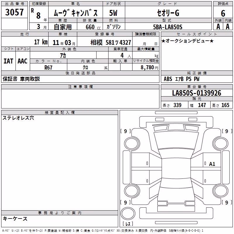 DAIHATSU MOVE CANBUS