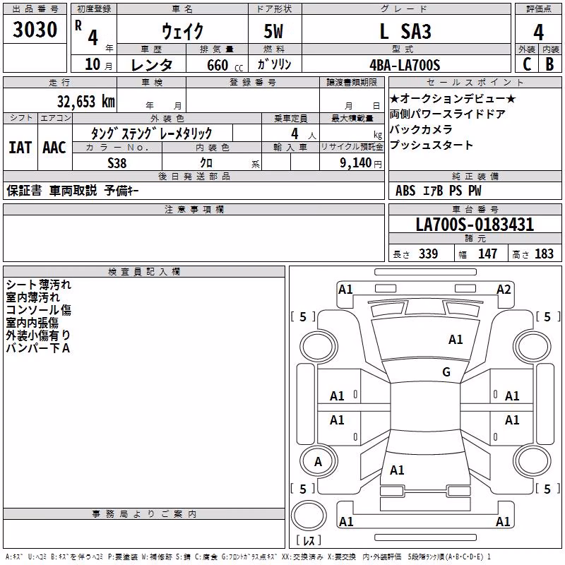 DAIHATSU WAKE