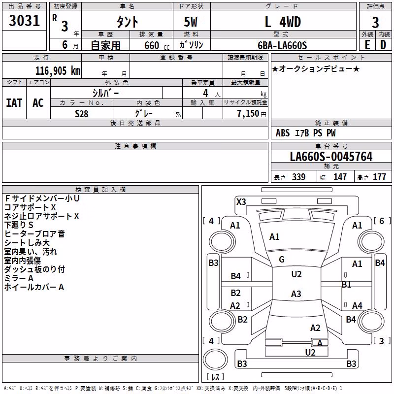 DAIHATSU TANTO