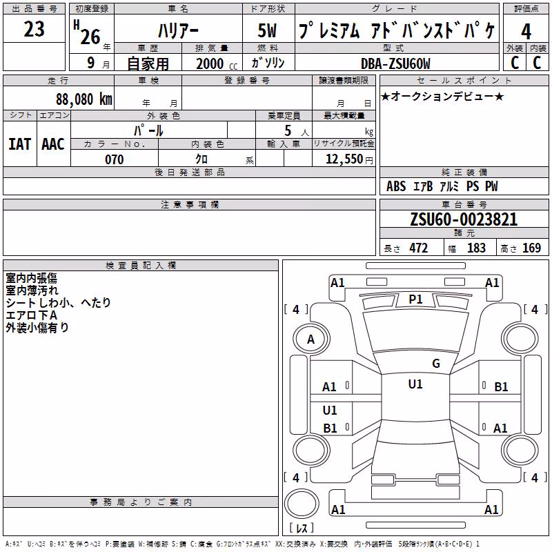 TOYOTA HARRIER