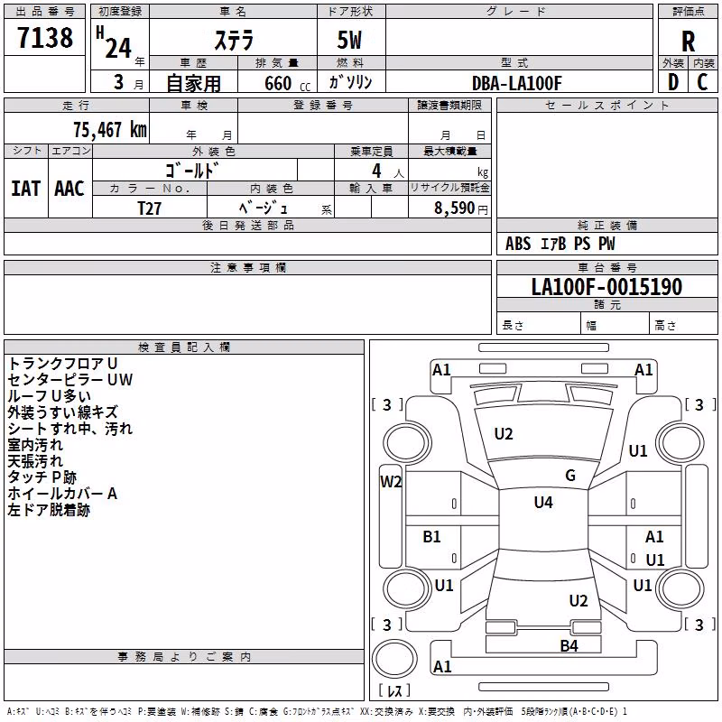SUBARU STELLA