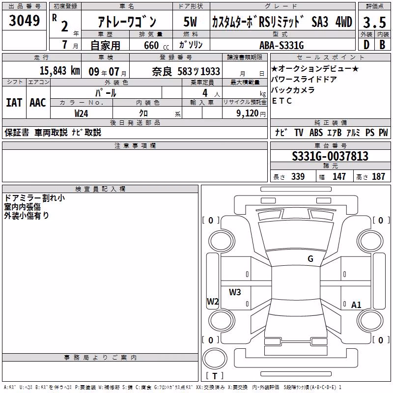 DAIHATSU ATRAI