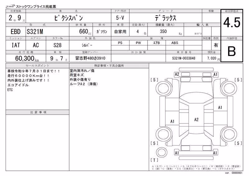 TOYOTA PIXIS VAN