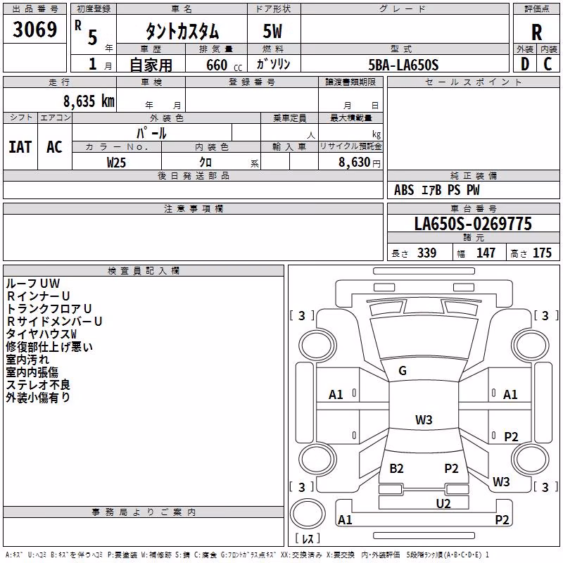 DAIHATSU TANTO