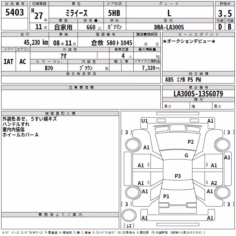 DAIHATSU MIRA E:S
