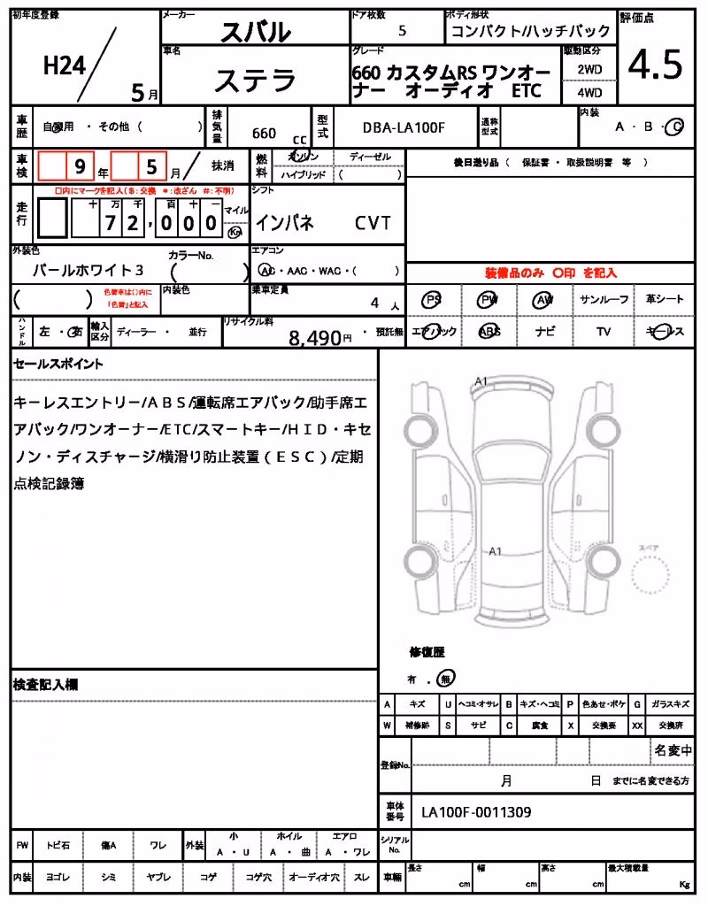 SUBARU STELLA