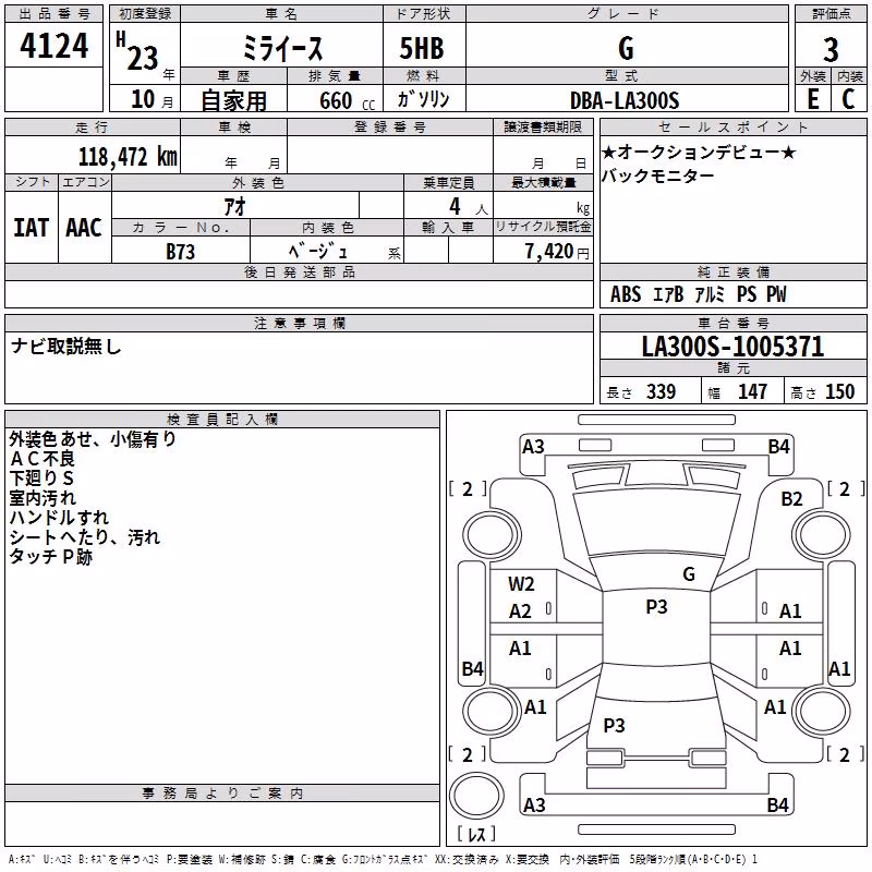 DAIHATSU MIRA E:S