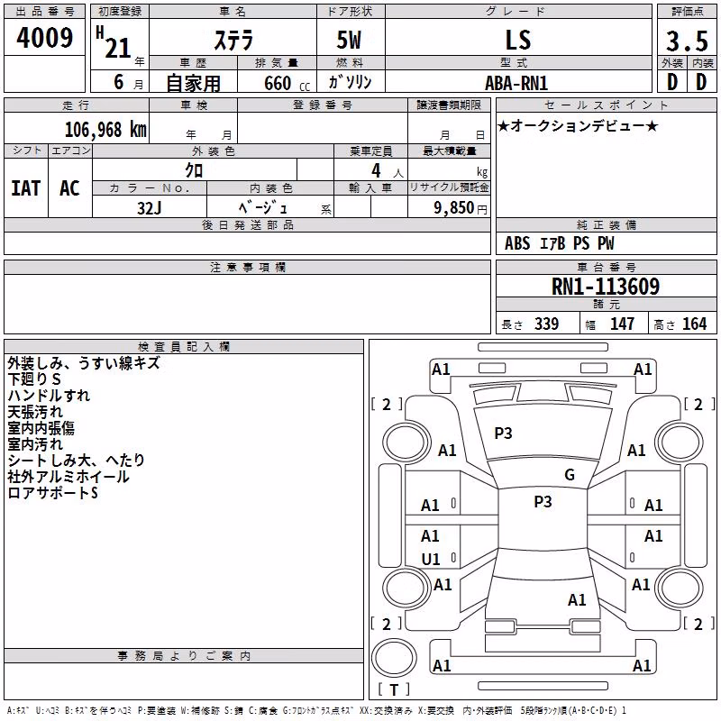 SUBARU STELLA
