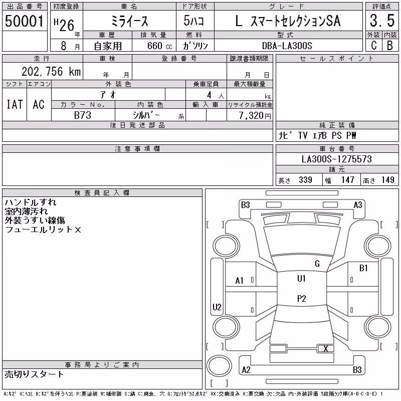DAIHATSU MIRA E:S