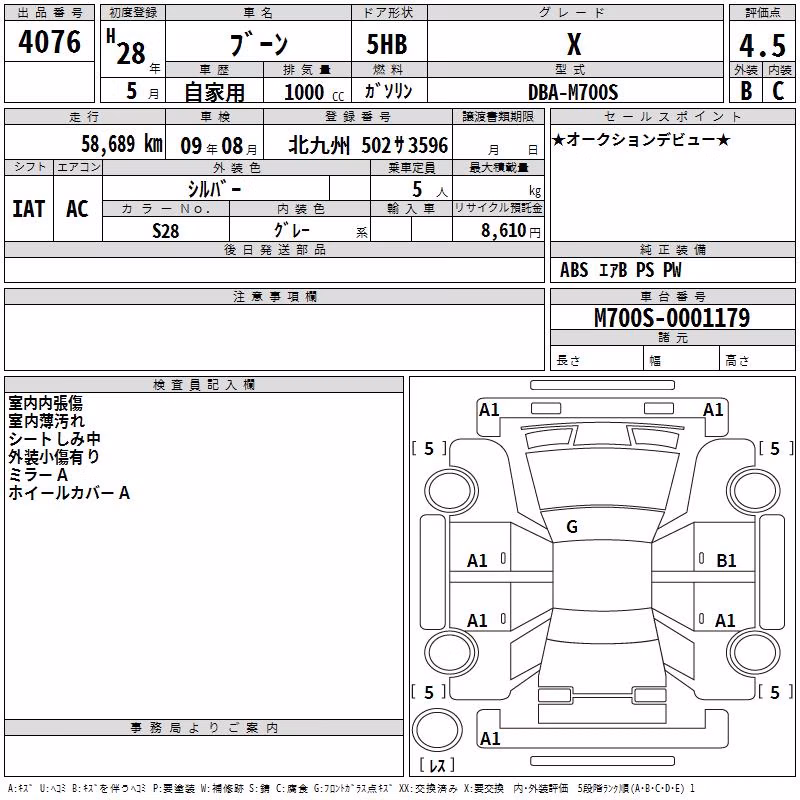 DAIHATSU BOON