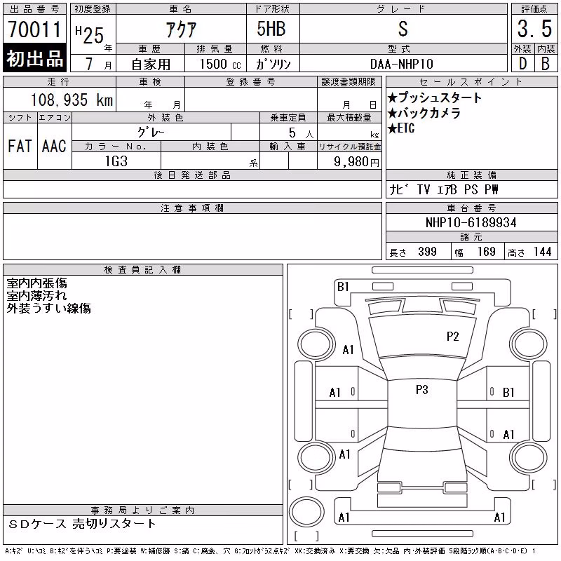 TOYOTA AQUA