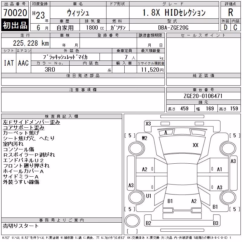 TOYOTA WISH