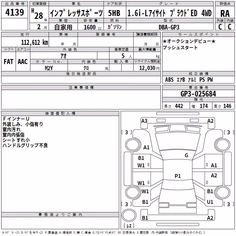 SUBARU IMPREZA