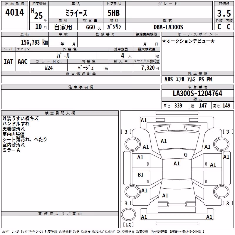 DAIHATSU MIRA E:S