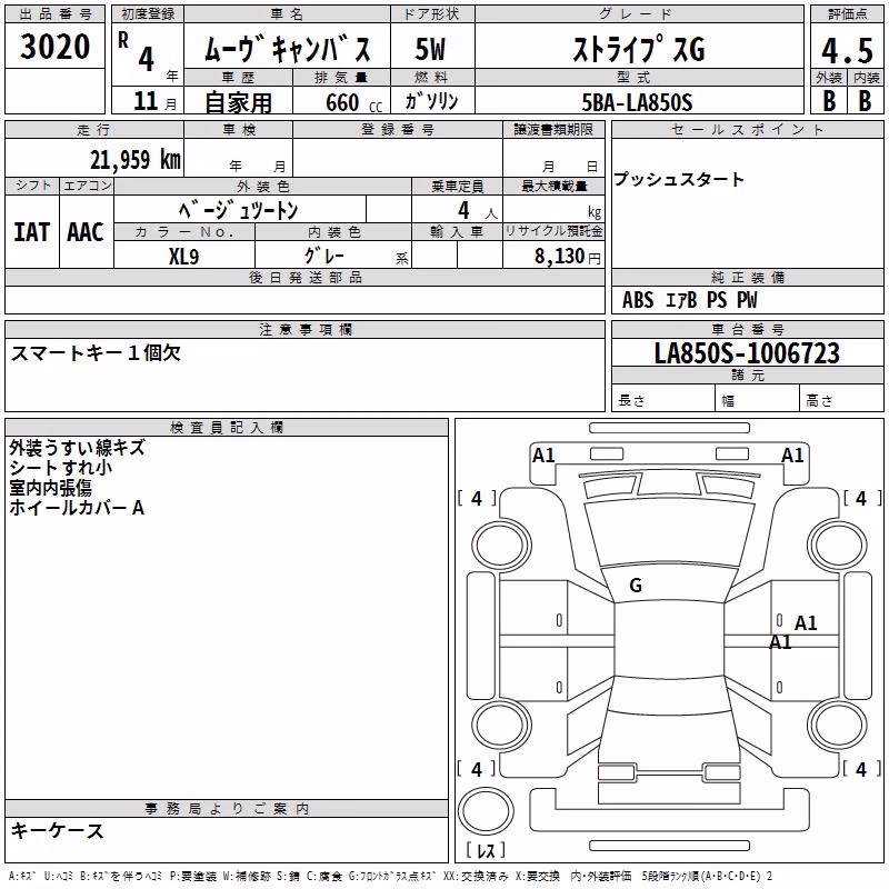 DAIHATSU MOVE CANBUS