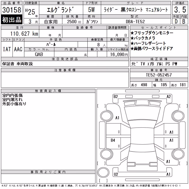 NISSAN ELGRAND