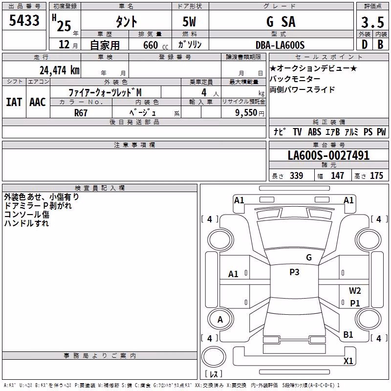 DAIHATSU TANTO