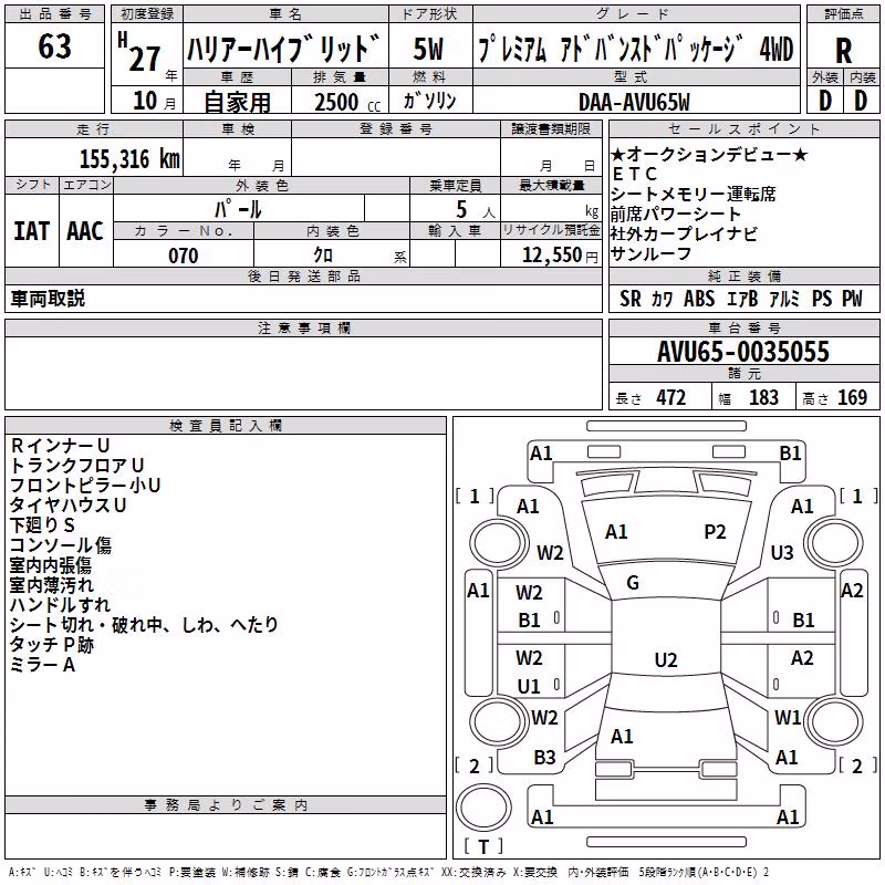 TOYOTA HARRIER