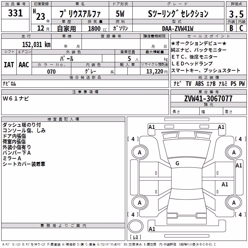 TOYOTA PRIUS ALPHA