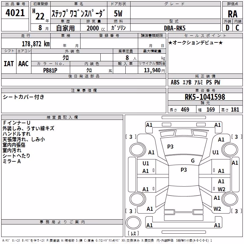 HONDA STEPWGN